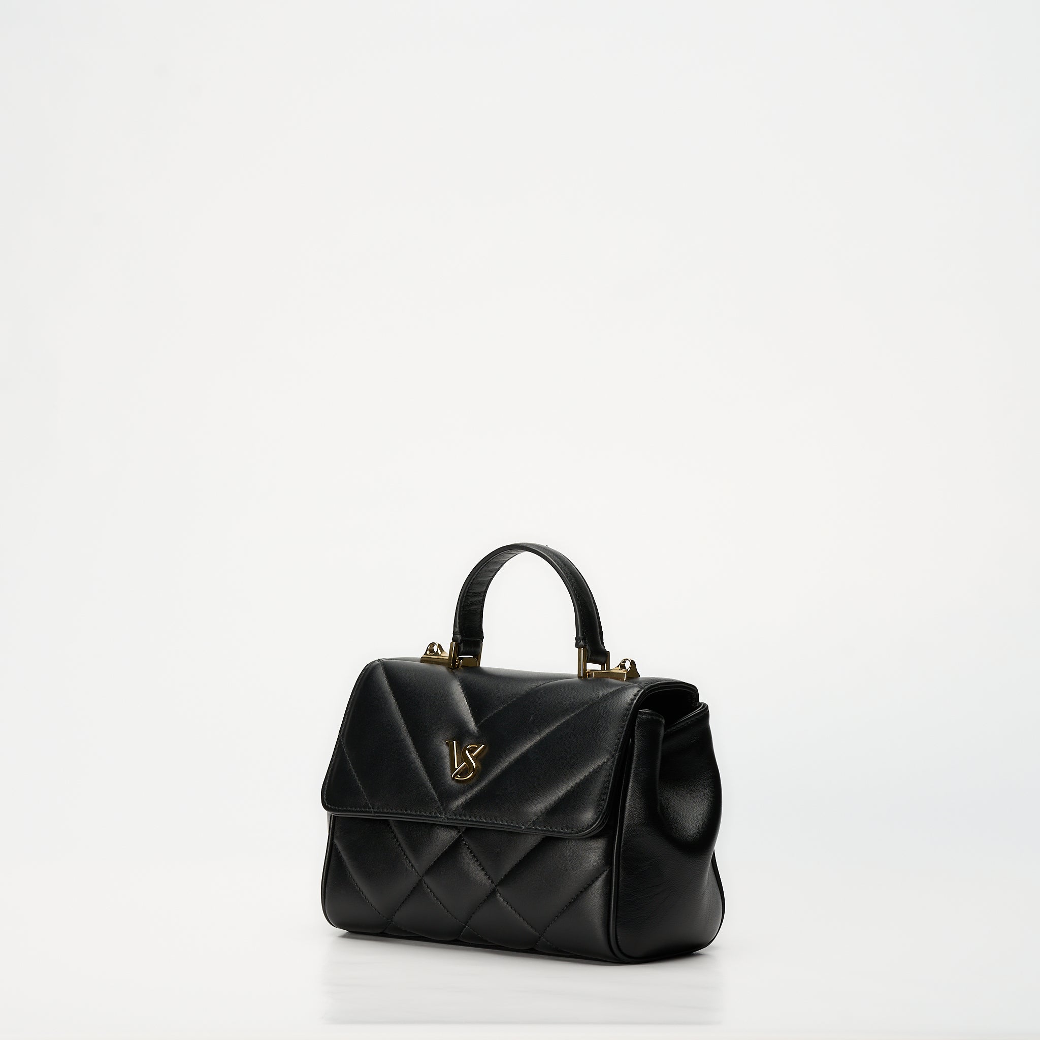 Aurèa mini – Borsa Trapuntata in Vera Pelle Artigianale – Made in Italy